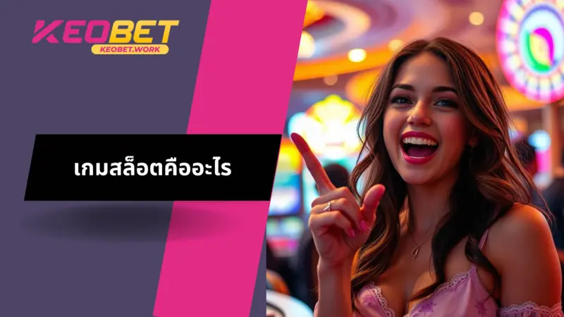 เรียนรู้เกี่ยวกับเกมสล็อตคืออะไร